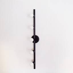 Modern Wall Sconce - 5 Bulb Contemporary Bathroom Lighting Rustic Vanity Bedroom Dining Room Hallway Living Room Ul Listed - thumbnail 3