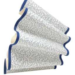 Wavy Lampshade - Leonie Ian Sanderson Natural Flat Bottom Lamp Or Pendant Light - thumbnail 3