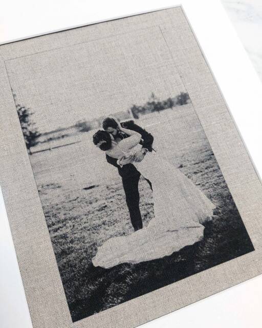4Th Anniversary Gift, Linen Fabric, Cotton Gift For Him, Wife, 2nd Her, Husband - image 1