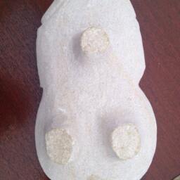 Borucan Indian Stone Metate, Grinding Sculpture, Authentic, Historical, Limited - thumbnail 4