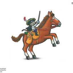 Highway Rat & Horse Wall Sticker, Decal, Gruffalo Friends Sticker - thumbnail 3