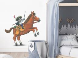 Highway Rat & Horse Wall Sticker, Decal, Gruffalo Friends Sticker