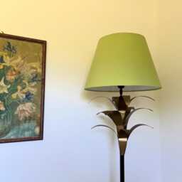 Sage Cotton Coolie Lampshade, Empire Sage Green Ceiling Light Shade - thumbnail 1