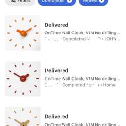 Ontime Wall Clock, V1M No Drilling Wall, Rainbow, 56-60 cm. - 19.5-24.4 Inch Design Award - thumbnail 4