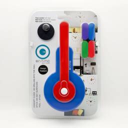 Ontime Wall Clock, V1M No Drilling Wall, Rainbow, 56-60 cm. - 19.5-24.4 Inch Design Award - thumbnail 3