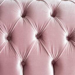 Handmade Large 6 Seater Pale Pink Velvet Chesterfield Sofa - thumbnail 2