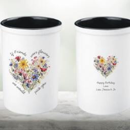 If Friends Were Flowers We Would Pick You Birthday Vase Gift For Special Friend, Tulip From Thank Friendship - thumbnail 2