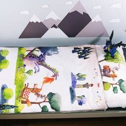 Sleeping Bag, Preschool, Kinder Nap Mat, Bag For Toddler, Nap Boy Mat With Pillow, Baby - thumbnail 3