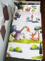Sleeping Bag, Preschool, Kinder Nap Mat, Bag For Toddler, Nap Boy Mat With Pillow, Baby - thumbnail 1