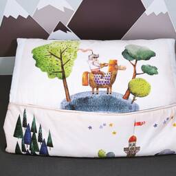 Sleeping Bag, Preschool, Kinder Nap Mat, Bag For Toddler, Nap Boy Mat With Pillow, Baby - thumbnail 2