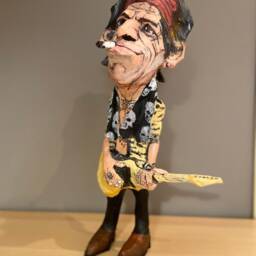 Keith Richards Figure, Handmade Figurine, Rolling Stones - thumbnail 3