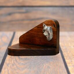 Chinese Crested Dog - Wooden Candlestick With Dog, Souvenir, Decoration, Limited Edition, Collection - thumbnail 2