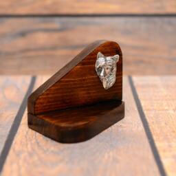 Chinese Crested Dog - Wooden Candlestick With Dog, Souvenir, Decoration, Limited Edition, Collection - thumbnail 3