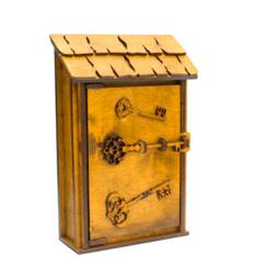 "Wooden Key Box ""Gate 3D" - thumbnail 2