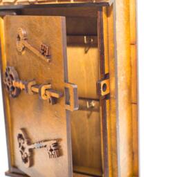 "Wooden Key Box ""Gate 3D" - thumbnail 3