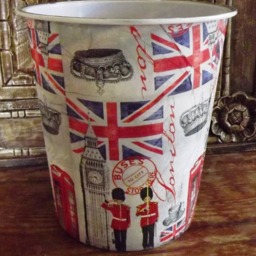 London Lampshade Retro Hip City Lamp Shade Light Red White Blue Union Jack - thumbnail 4