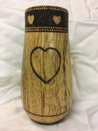 Hand-Turned Oak Bowl