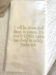 Embroidered Pillow Case - thumbnail 1