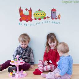 Oh No It's The Ninky Nonk, in The Night Garden Wall Sticker - thumbnail 2