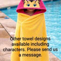 Peacock Hooded Bath Towel - Holiday Gift Bathroom Decor Pool Party Beach Towel - thumbnail 2