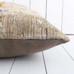 16x16 Kilim Pillow Cover Vintage Turkish Anatolian Cushion - thumbnail 4