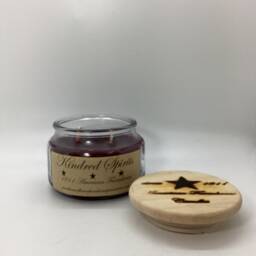 Kindred Spirits Highly Scented Candle/Apothecary Jar 10Oz/Paraffin Wax/Farmhouse Candle/Hand Poured Candle/Country-Primitive Candle - thumbnail 2