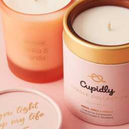 You Light Up My Life Scented Candle By Cupidly - Luxury Soy Wax For Him Or Her Couples Anniversary Thank Gift - thumbnail 3