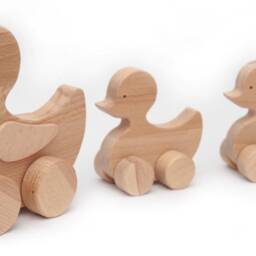 Small Wooden Duck - thumbnail 2