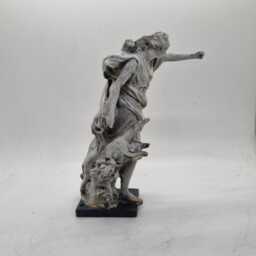 Diana The Huntress Statuette. Roman Mythology Statue, Hellenistic Art Sculpture, Gods & Goddesses, Roman Marble Figurerine, Artemis Statue - thumbnail 3