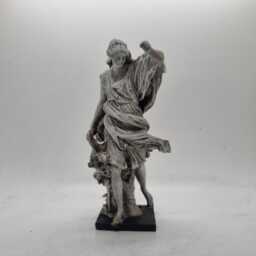 Diana The Huntress Statuette. Roman Mythology Statue, Hellenistic Art Sculpture, Gods & Goddesses, Roman Marble Figurerine, Artemis Statue - thumbnail 1