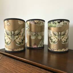 Issoria - Handmade, Candle Clip Half Shield Lampshade For Wall Lights - thumbnail 3