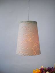 Big Fancy Porcelain, Hanging Lamp - thumbnail 1