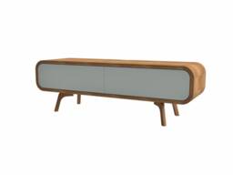 Tv Cabinet /Solid Wood Unit/Living Room Stand /Small Tv Stand, Media Stand in Solid Oak, Cabinet
