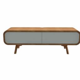 Tv Cabinet /Solid Wood Unit/Living Room Stand /Small Tv Stand, Media Stand in Solid Oak, Cabinet - thumbnail 2