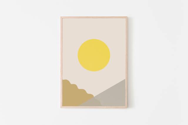 Egg Tart Art, Dan Tat, Asian Food Modern Giclee Print, Fine Art Paper Home & Kitchen Decor For The Lover - image 1