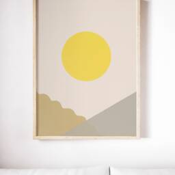 Egg Tart Art, Dan Tat, Asian Food Modern Giclee Print, Fine Art Paper Home & Kitchen Decor For The Lover - thumbnail 2