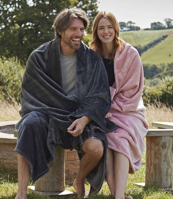 Personalised Plush Fleece Blanket Throw Gift - image 1