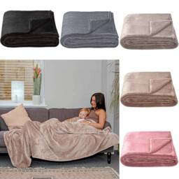 Personalised Plush Fleece Blanket Throw Gift - thumbnail 3