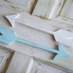 Wood Arrow, Wooden Arrow Wall Art, Gallery Wall, Rustic, Nursery Decor - thumbnail 2