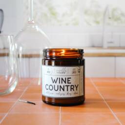 Wine Country Candle Travel Inspired Napa Valley, Wineries, Vineyards Gift For Wine Lovers - thumbnail 2