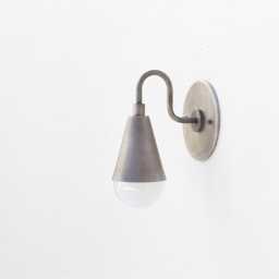 Brass Wall Sconce Light With, Modern Brass Light, Mid Century Wall Sconce Minimal Light, Ul Listed No.0079 - thumbnail 2