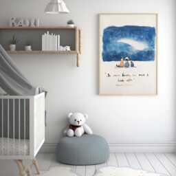 Beautiful Print Charlie Mackesy The Boy, Mole, Fox & Horse - Perfect For Nursery/Kids Rooms, Mental Health, Great Gift - thumbnail 3