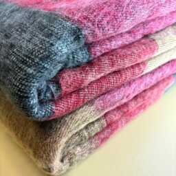 Yak Wool Blanket/ Living Room Throw /Sofa /Travel Throw/ Rug Camping Wrap/Meditation Out Door Hand-Loomed Nepal B11 - thumbnail 3