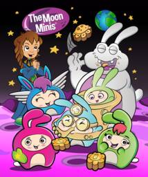The Moon Minis Blanket