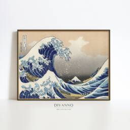 Eclectic Gallery Wall, Set Of 10 Prints, Japanese Poster, Van Gogh Starry Night, Klimt, Vintage Home Decor, Printable Set, Digital Download - thumbnail 3