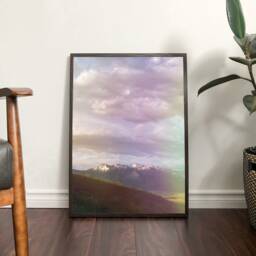 "Montana Art, Print, Instant Download, Digital Printable Landscape Montana, Mountain Fine Art ""Giants" - thumbnail 4