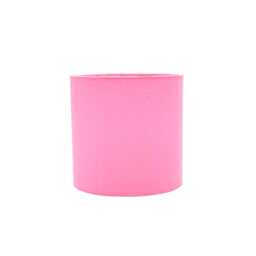 Rose Pink Plain Cotton Lampshade, Handmade Fabric Lamp Shade, Drum Oval Empire Or Candle Clip, Ceiling Pendant Table - thumbnail 2