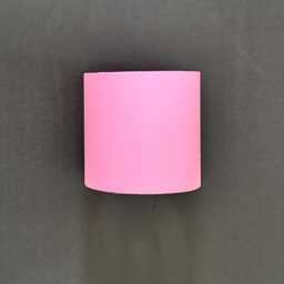 Rose Pink Plain Cotton Lampshade, Handmade Fabric Lamp Shade, Drum Oval Empire Or Candle Clip, Ceiling Pendant Table - thumbnail 3