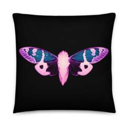 Purple Cicada Cushion Cover - Pillow Case Throw Scatter Insect Gifts Home Decor - thumbnail 2