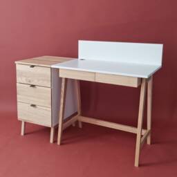 3-Drawer Office Cabinet - Same Height As Desk Luka - thumbnail 2
